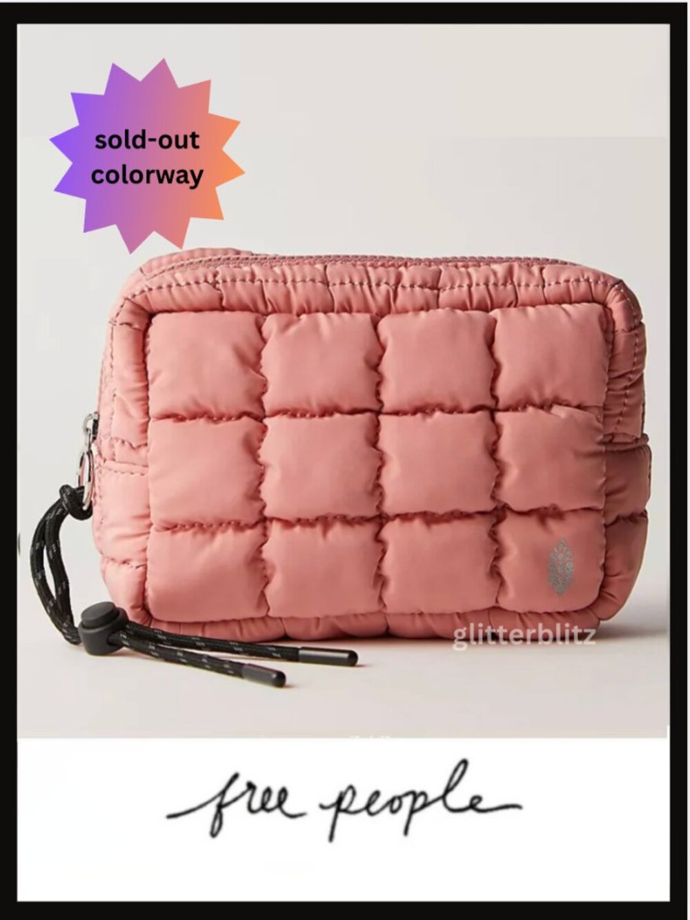 Free People Quilted Mini Case